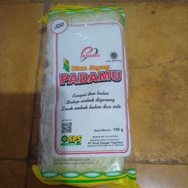 

bihun jagung padamu 150 gram