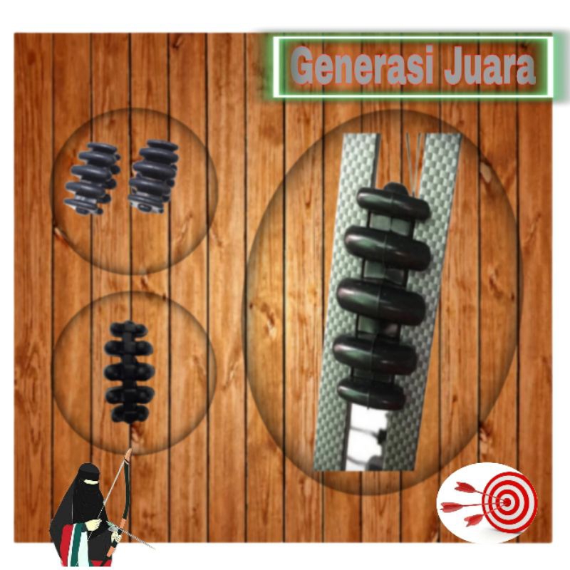 Rubber Damper Compound Bow- Limbs Safer - Shock Absorber - Limb Damper