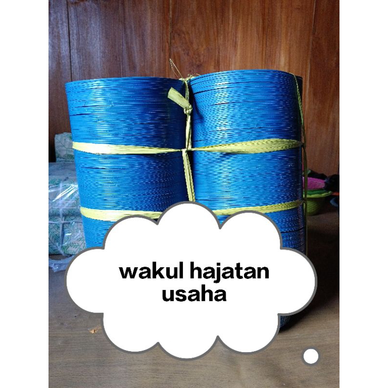 [WAKUL USAHA]200 PCS BESEK CETING WAKUL KERANJANG PLASTIK TELUR SYUKURAN HAJATAN SLAMETAN