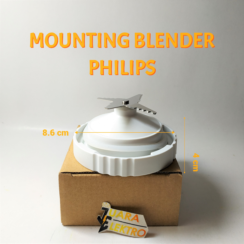 Mounting Blender Philips PUTIH | Pisau Blender Philips | Mounting Blender Philips Model Gear Plastik