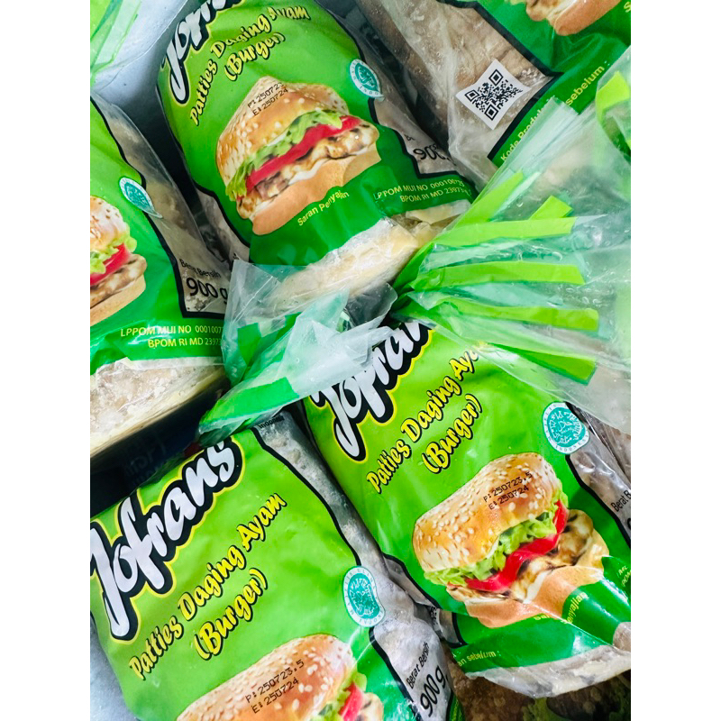 

Jofrans Patties Daging Ayam 900gr