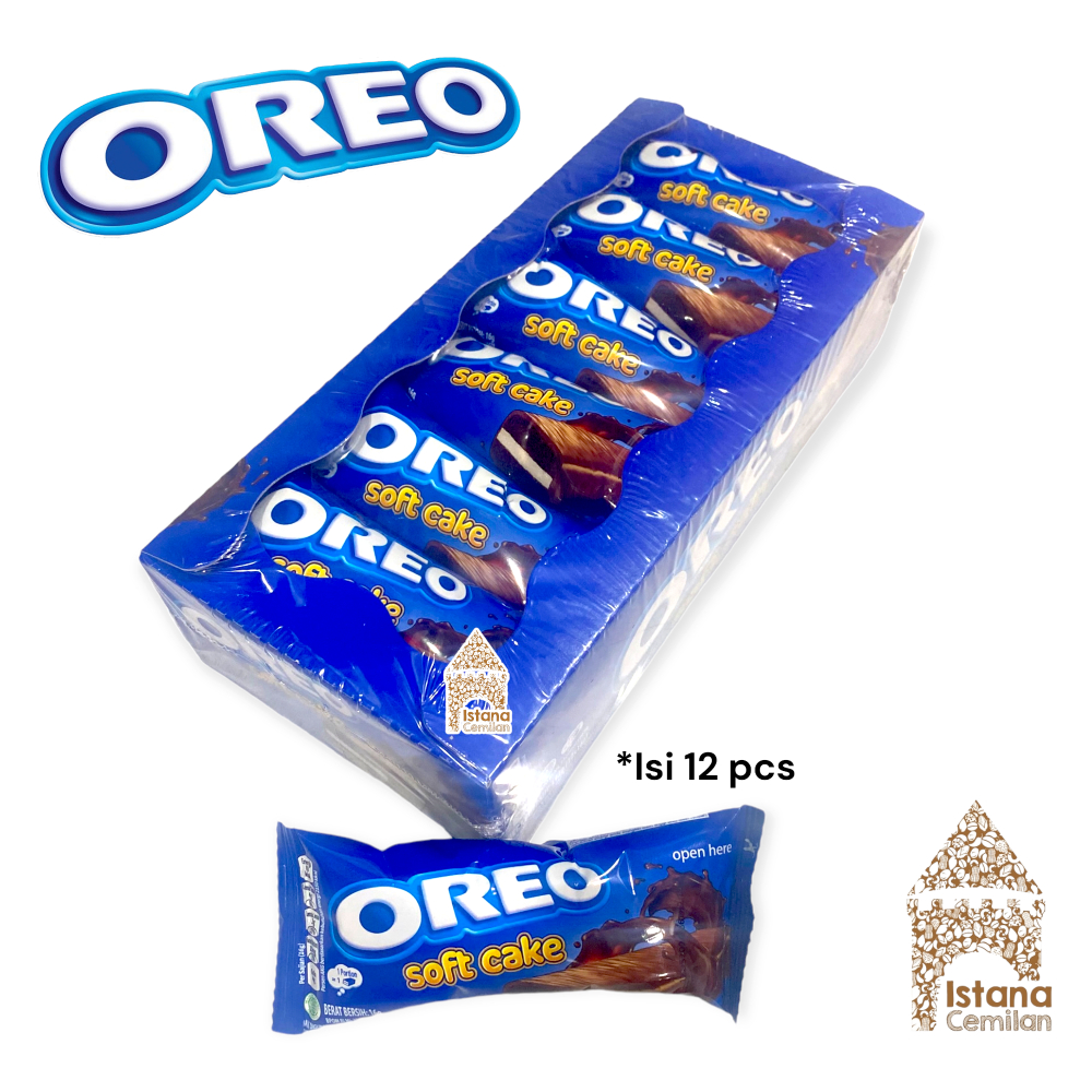 

OREO Soft Cake Kue Bolu Cokelat (isi 12 pcs)