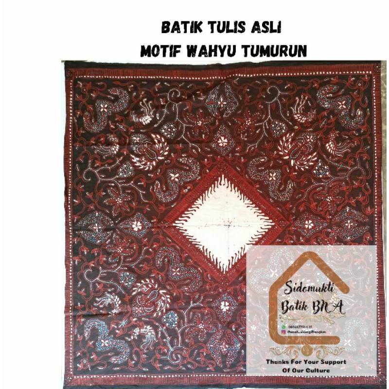 Udeng tulis wahyu tumurun klasik