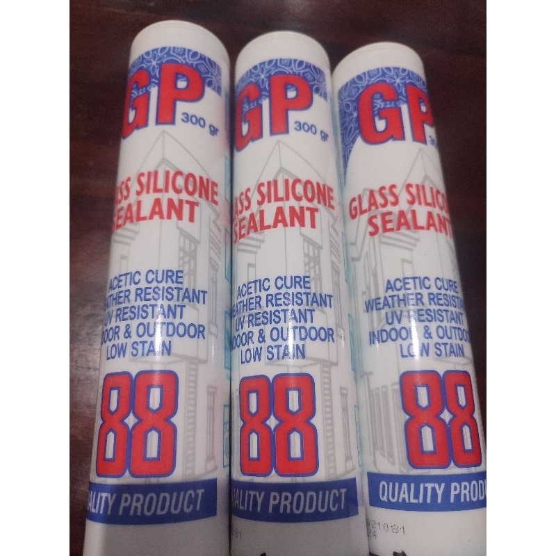 

Lem kaca gp88 / silicone sealent