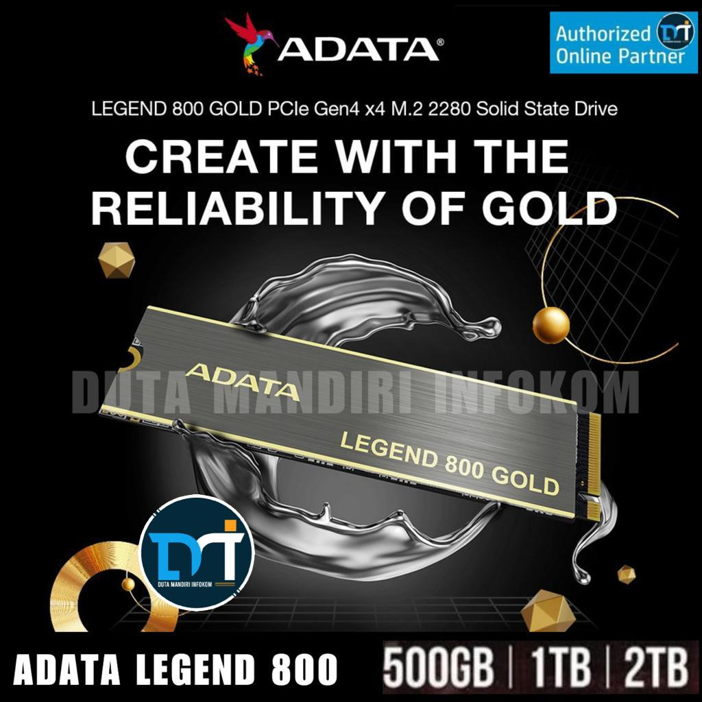 ADATA LEGEND 800 SSD 2TB - M.2 2280 NVMe PCIe Gen4 x4 - 2TB