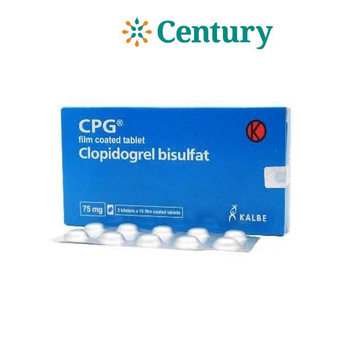 CPG 75 MG 1 BLISTER @ 10 TABLET SALUT SELAPUT