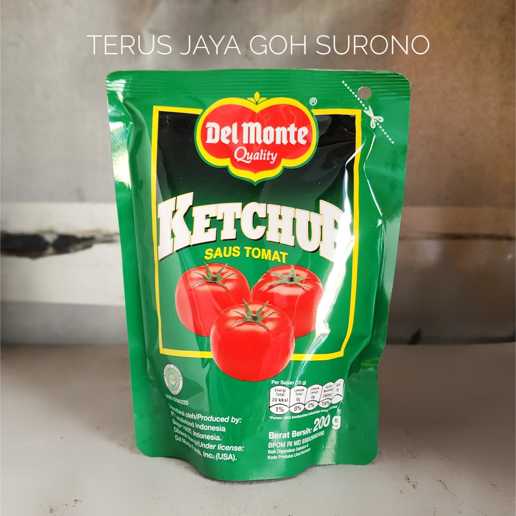 

Del Monte Tomato Ketchup Saos Tomat Del Monte 200g Pouch