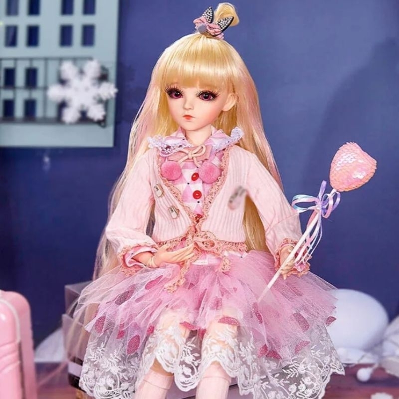 [READY STOCK CLOTHES ONLY] Doris doll 1/3 60cm ball jointed doll bjd casual boneka cantik