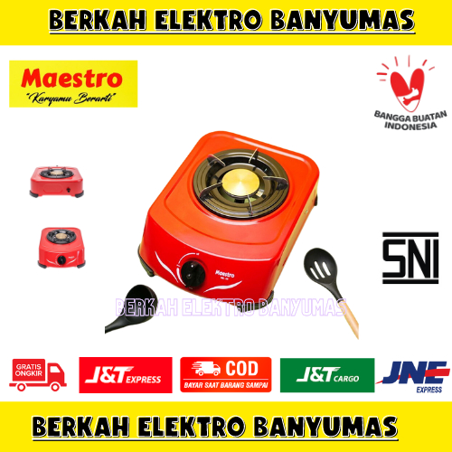 KOMPOR GAS 1 TUNGKU MAESTRO / KOMPOR GAS 1 TUNGKU