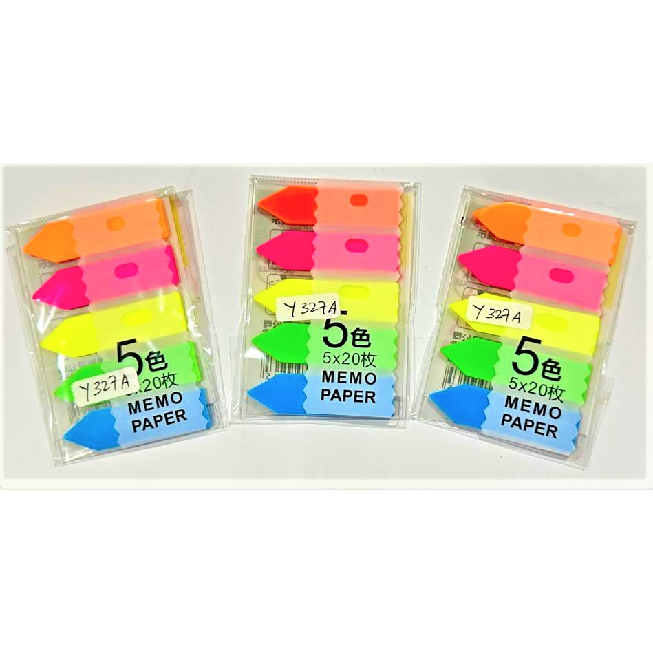 

Sticky Notes Page Marker Arrow Memo Tempel Panah Index Penanda 5 Color