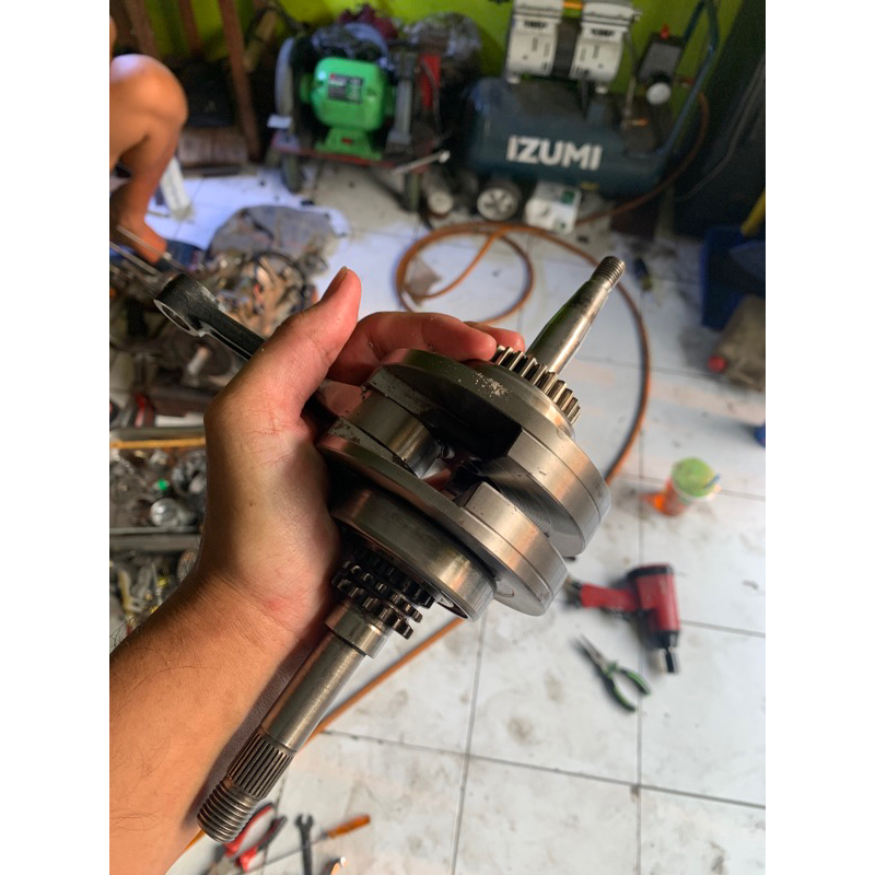 kruk as beat karbu struk up langkah 60, geser torsi