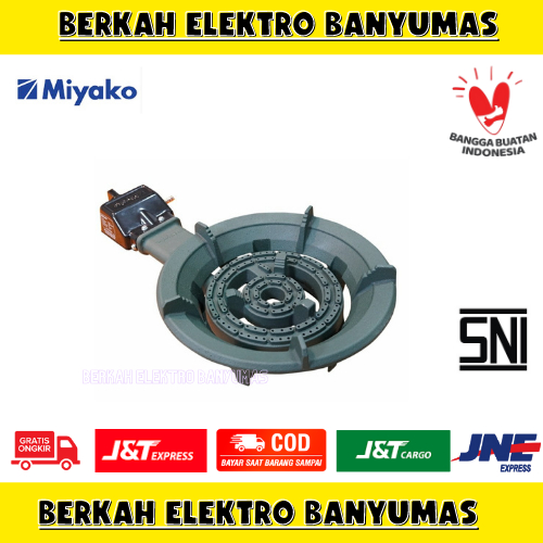 KOMPOR GAS MAWAR / KOMPOR GAS MIYAKO / KOMPOR TUNGKU BESAR