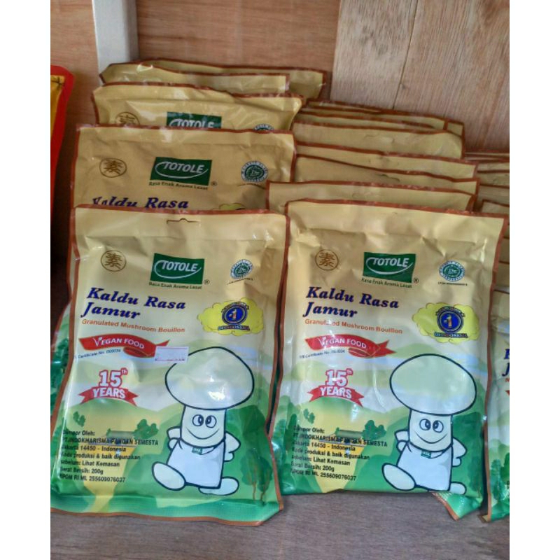 

NEW！ TOTOLE 80gr/Kaldu Rasa Jamur Vegan Food