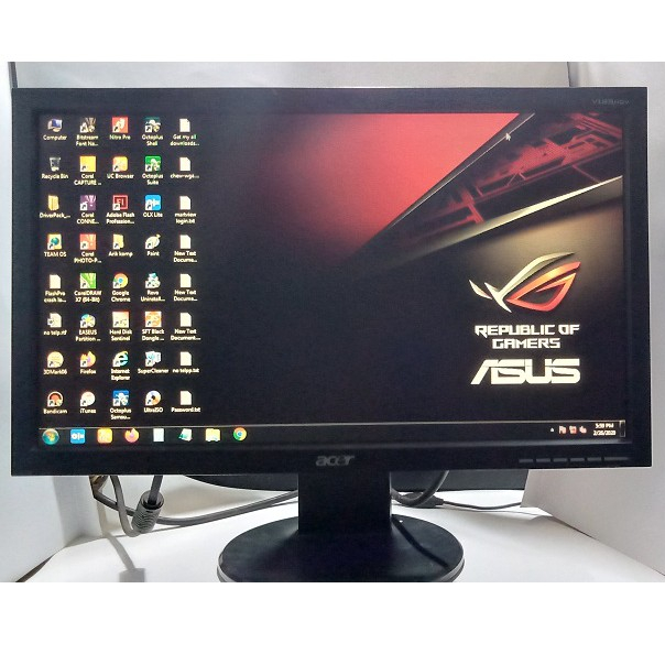 LCD Monitor 19Inchi Wide