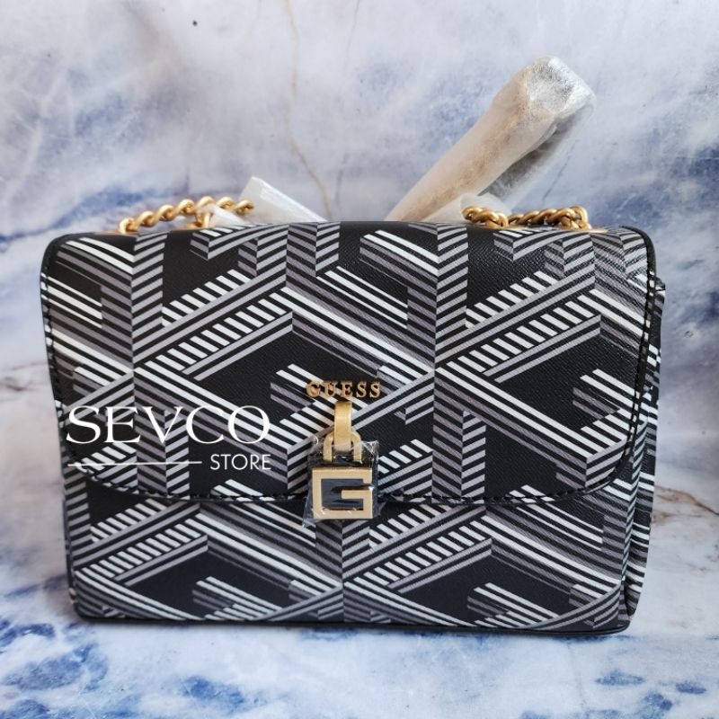 Tas GUESS AUTHENTIC Montreal Convertible Crossbody Flap