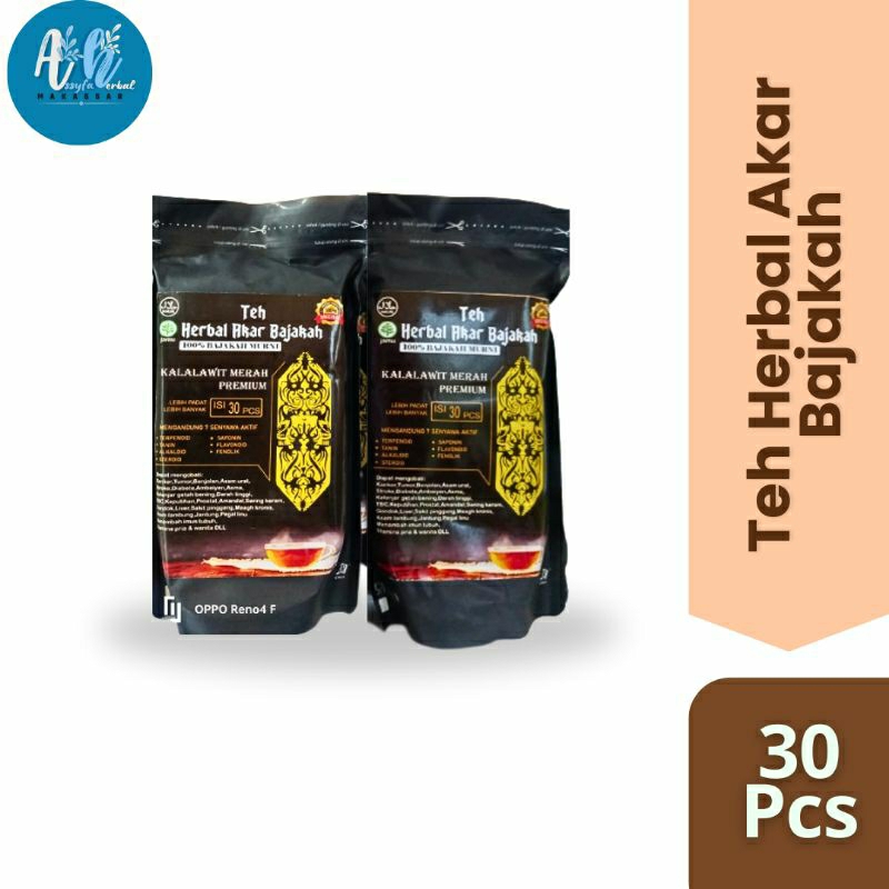 

Teh Celup Herbal Akar Bajakah Kalalawit Merah 30 Pcs Asli Kalimantan