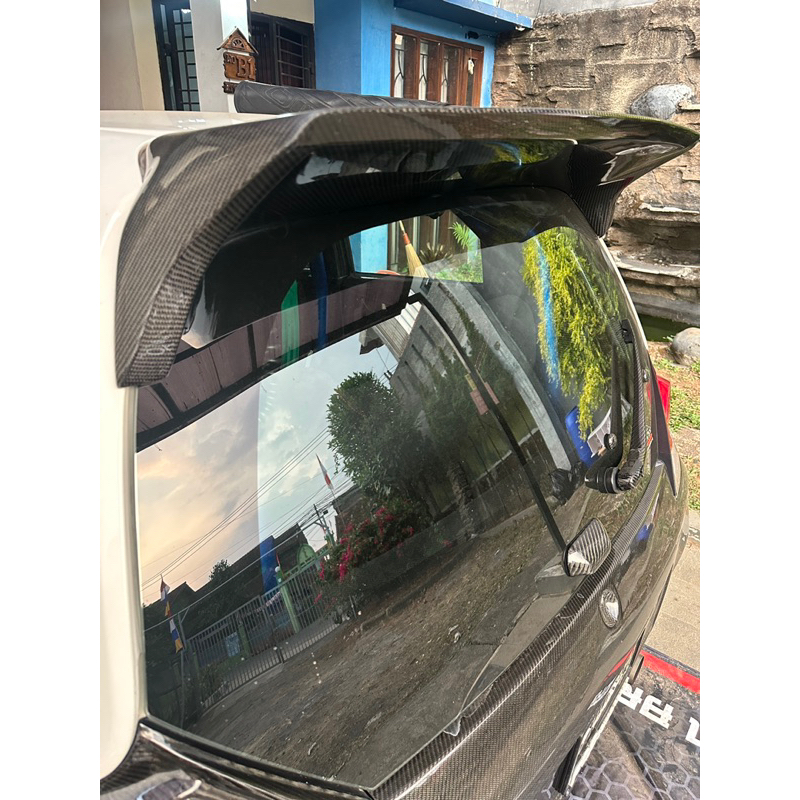 Spoiler drag/racing brio carbon model js racing v3