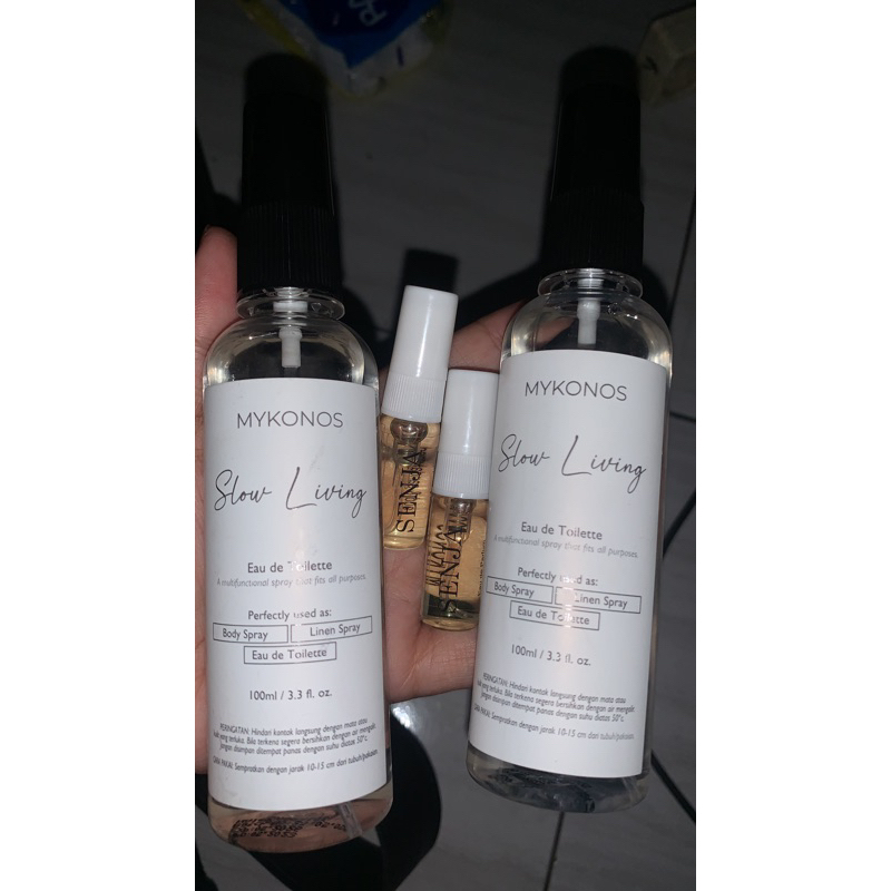 MYKONOS EDT Slow Living free EDP Senja