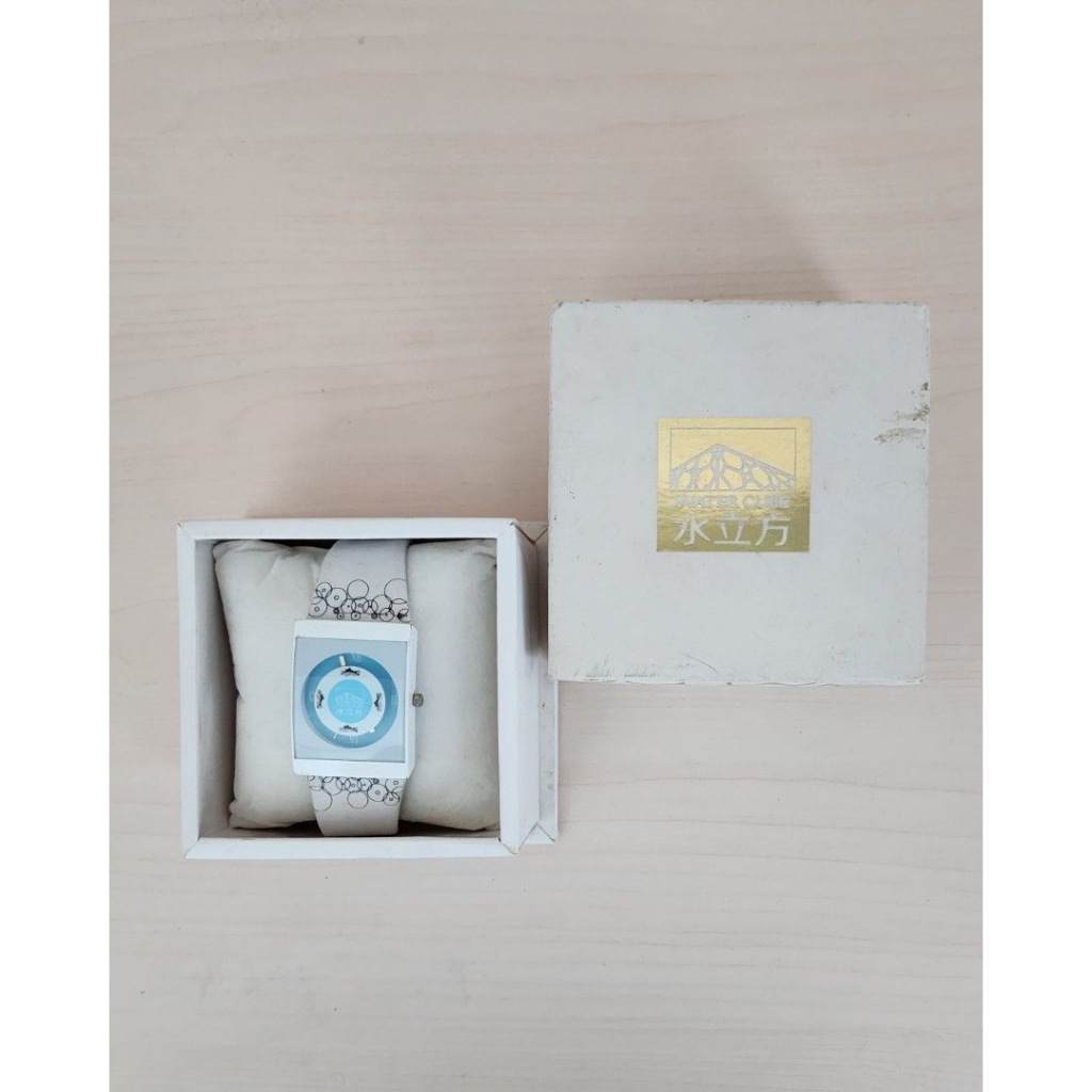 Jam Tangan Souvenir Olimpiade Beijing 2008 Water Cube