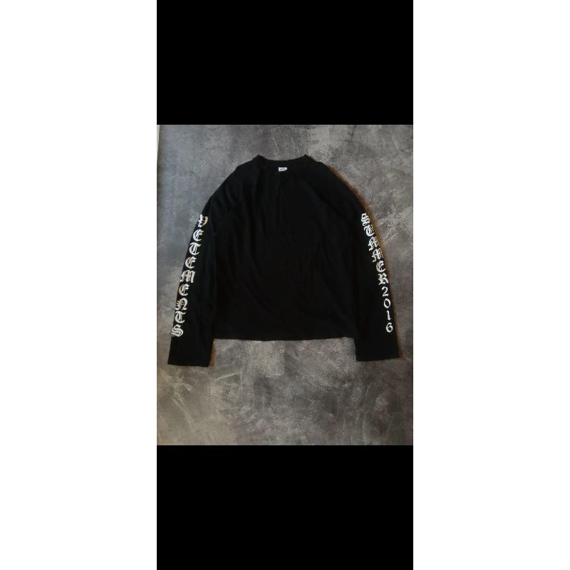 Vetements Long sleeve
