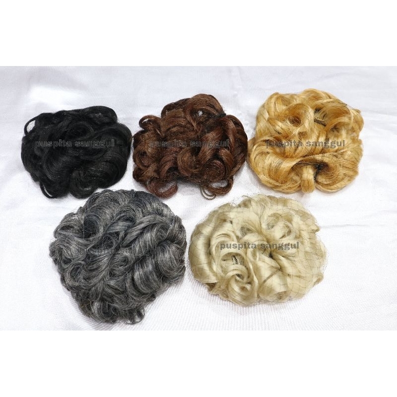 Akordion Sirkam / Akordion Blonde / Akordion Hitam / Akordion Coklat / Akordion Pirang / Sanggul Uba