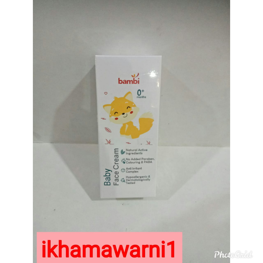 Bambi baby face cream