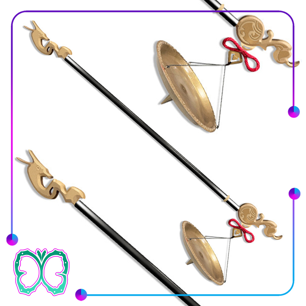 Genshin Impact Properti - Yanfei Cosplay - Mainan Kayu Replika