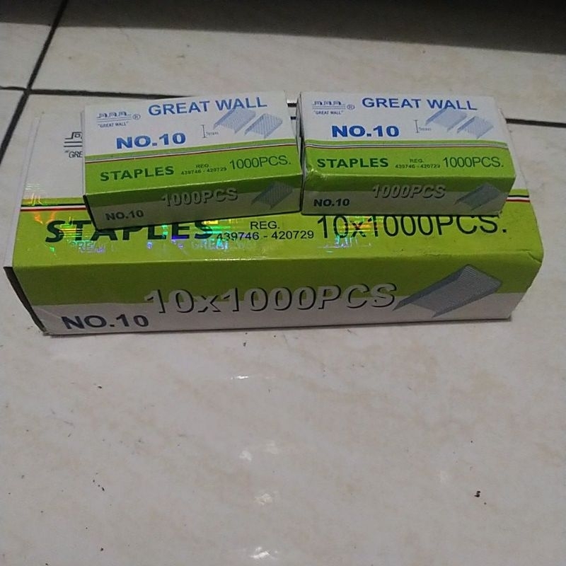 

isi staples kecil great wall murah original