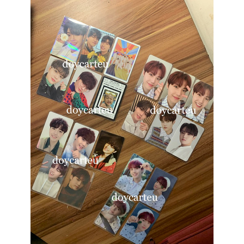 READY PC PHOTOCARD TREASURE DOYOUNG DOBBY SET