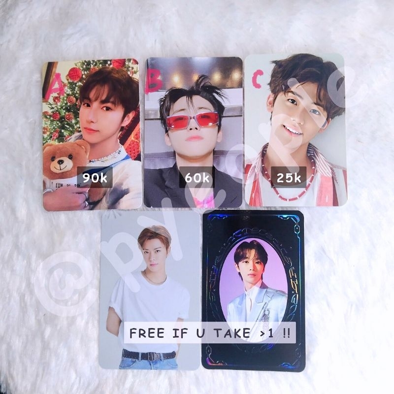 PHOTOCARD PC OFFICIAL JAEMIN RENJUN NCT DREAM JAEMIN AGENT MD 6TH ANNIV REPACK RENJUN CANDY SPECIAL 