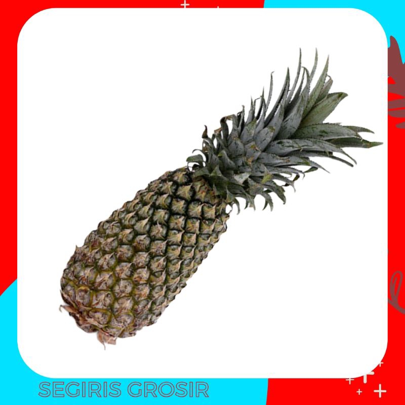 

Buah nenas nanas segar