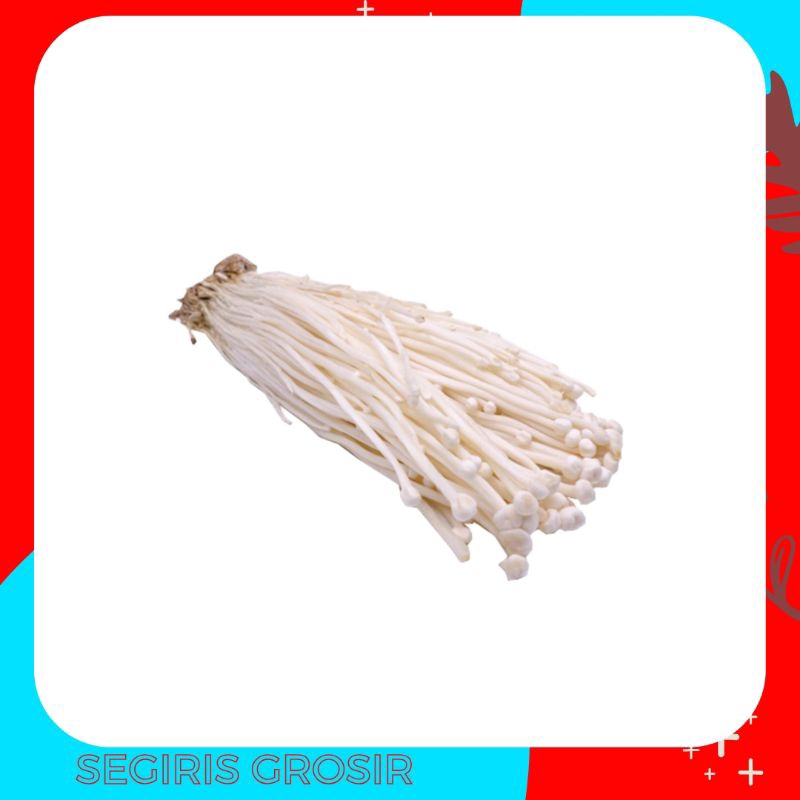 

Jamur enokitake segar