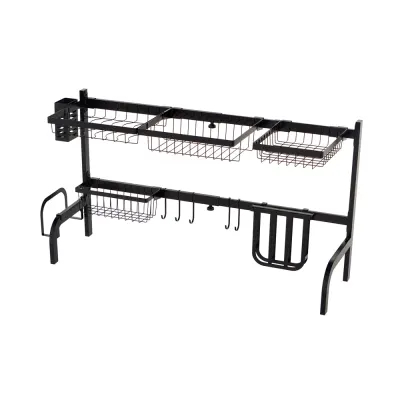 Informa Wellbey Rak Piring Wastafel - Hitam