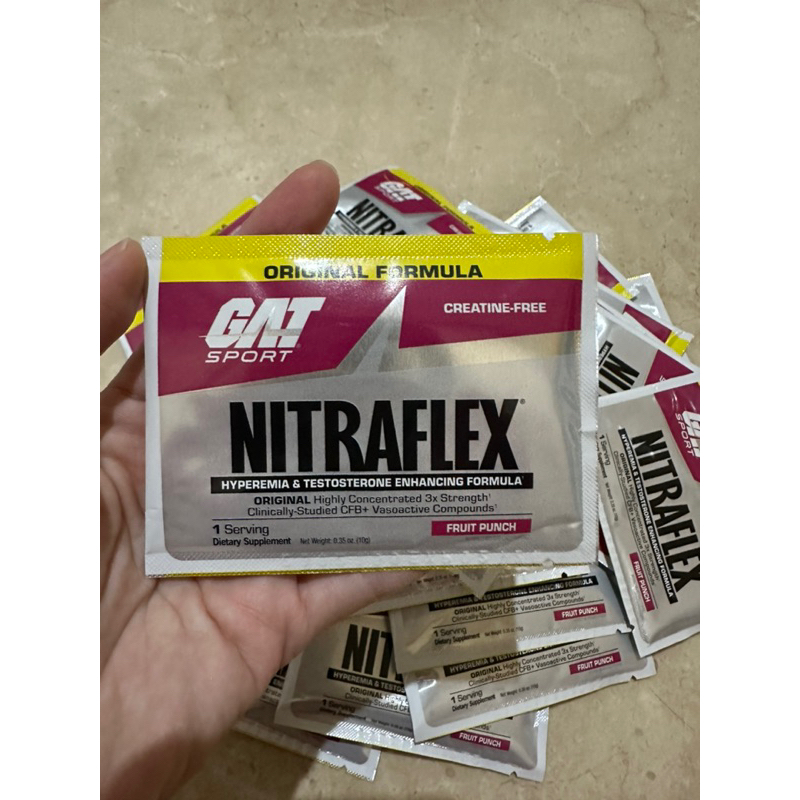 GAT nitraflex sachet 1 serving fruit punch