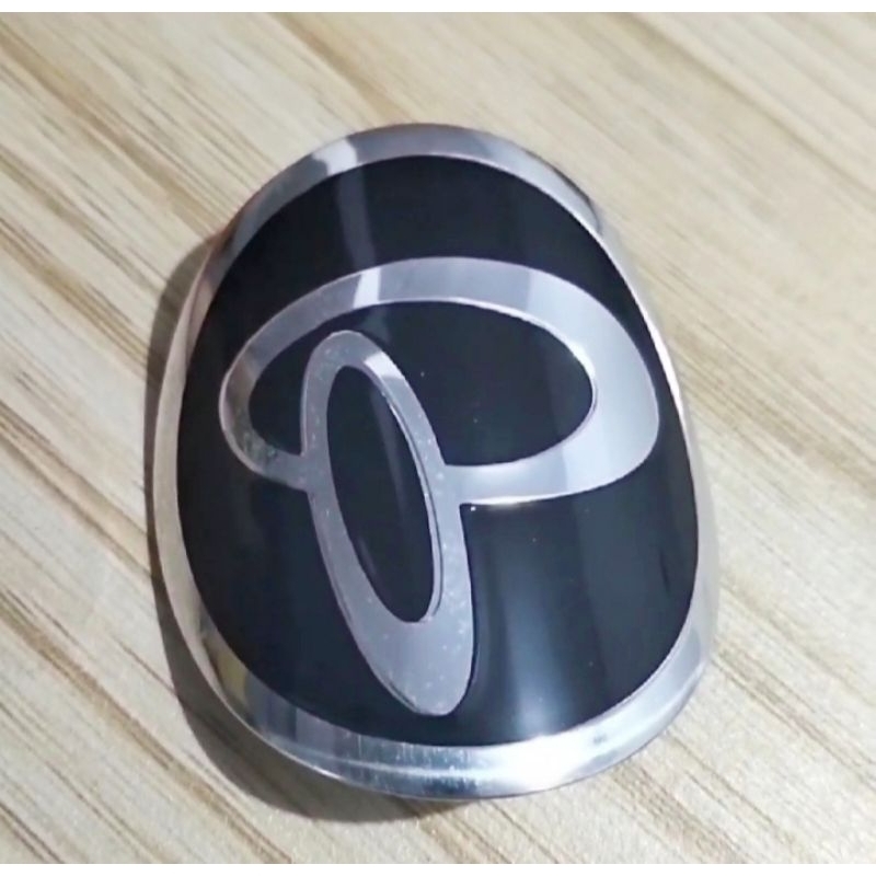 Emblem Logo depan sepeda Polygon vintage emblem head tube original head badge polygon lawas NOS