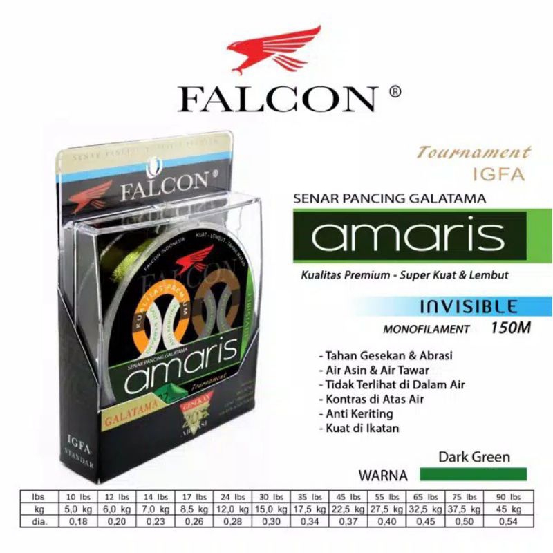 Senar Pancing FALCON AMARIS 150m
