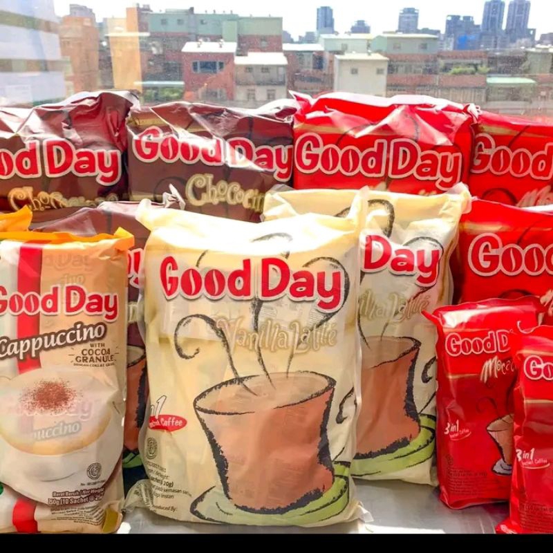 

kopi good day isi 10pcs
