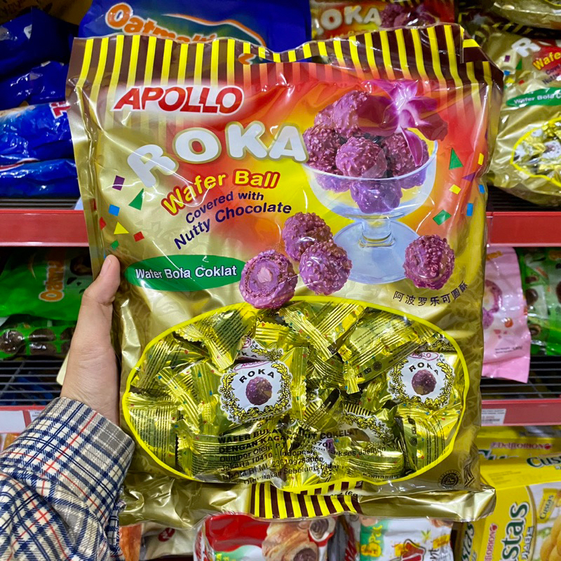 

Apollo Roka Wafer Ball 300gr [6gr x 50pcs]