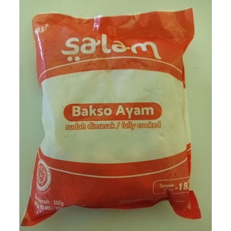 

Bakso ayam salam 500g