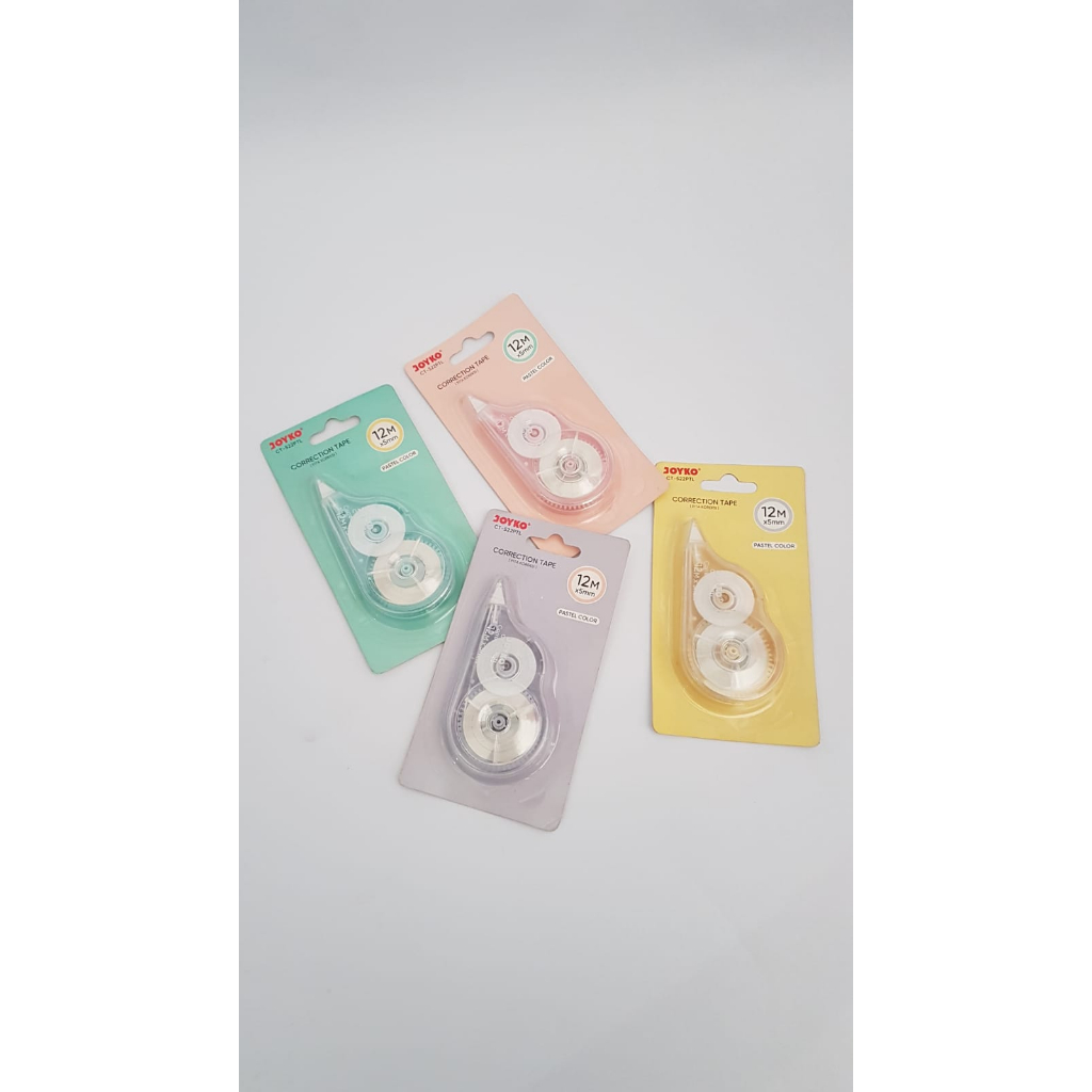 

Correction Tape Pastel Color Joyko CT-522 Random