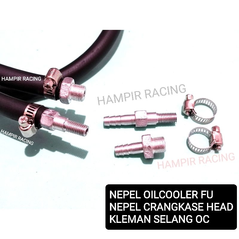 [PROMO] NEPEL BAUT OIL COOLER SATRIA FU NEPEL BAUT OIL COOLER NEPEL CRANGKASE HEAD KLEMAN STAINLESS 