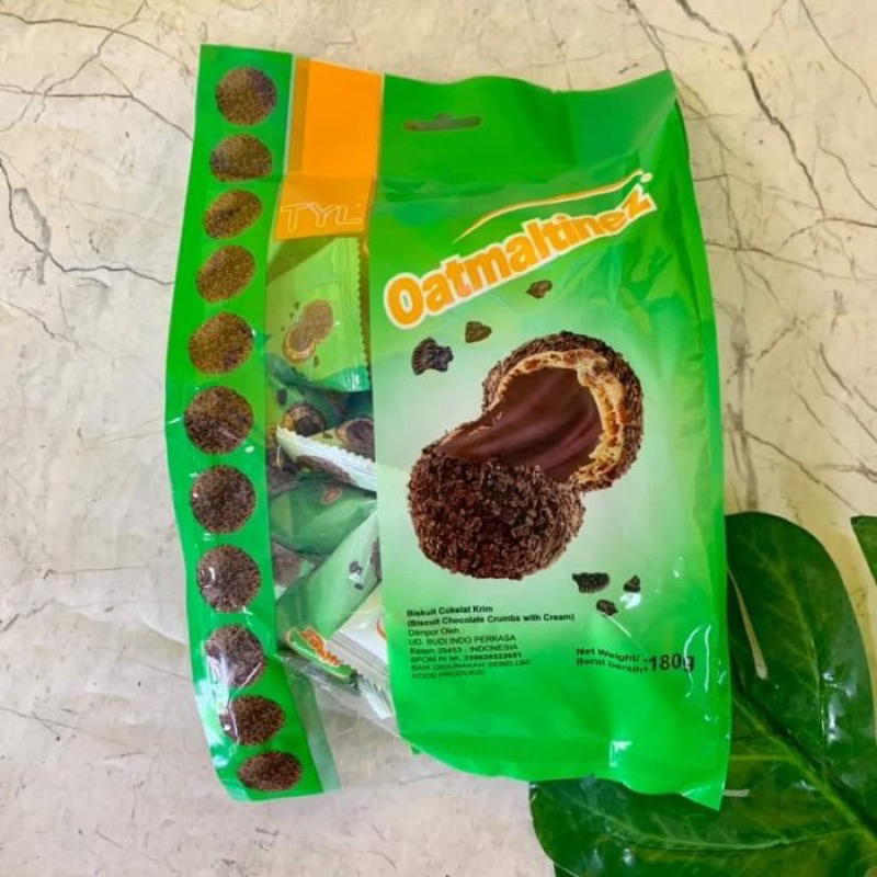 Tyl Oatmaltinez Biscuit Chocolate Crumbs With Cream 180gr