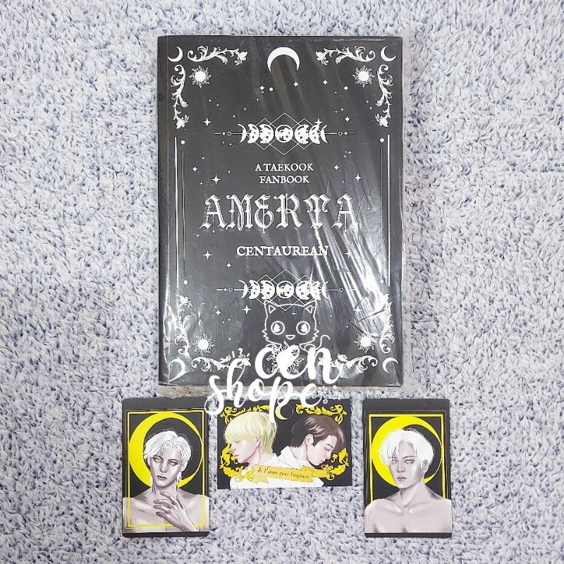 FANBOOK AMERTA BY CENTAUREAN (UNSEALED) SOFT COVER TAEKOOK VKOOK