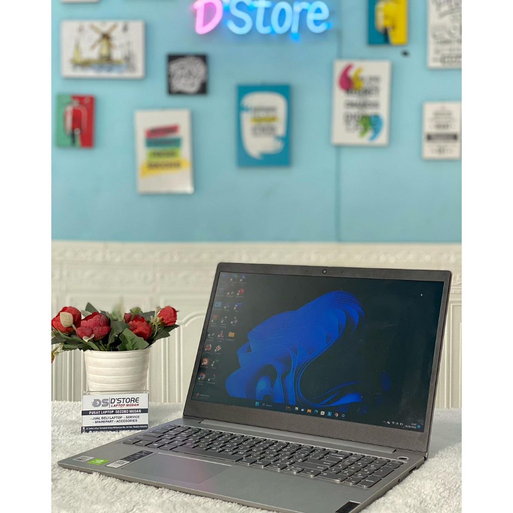 LENOVO IDEAPAD 3 15IML05 CORE i7-10510U NVIDIA GEFORCE MX330 RAM 8GB SSD 128GB + HDD 1TB