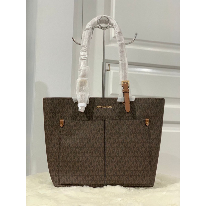 tas MK Jet set travel double pocket