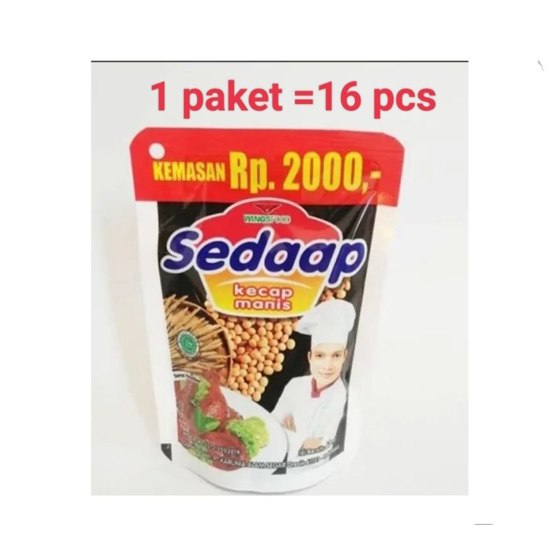 kecap sedap 2000an(16 pcs)