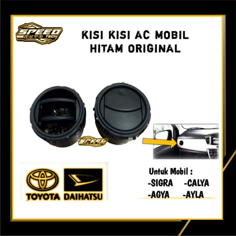 Kisi kisi AC Agya ayla calya sigra kisi kisi Ac mobil agya ayla warna hitam original harga satuan