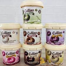 

Selai Topping Dip Glaze Collins Selai Roti All Varian 1 kg Terlaris