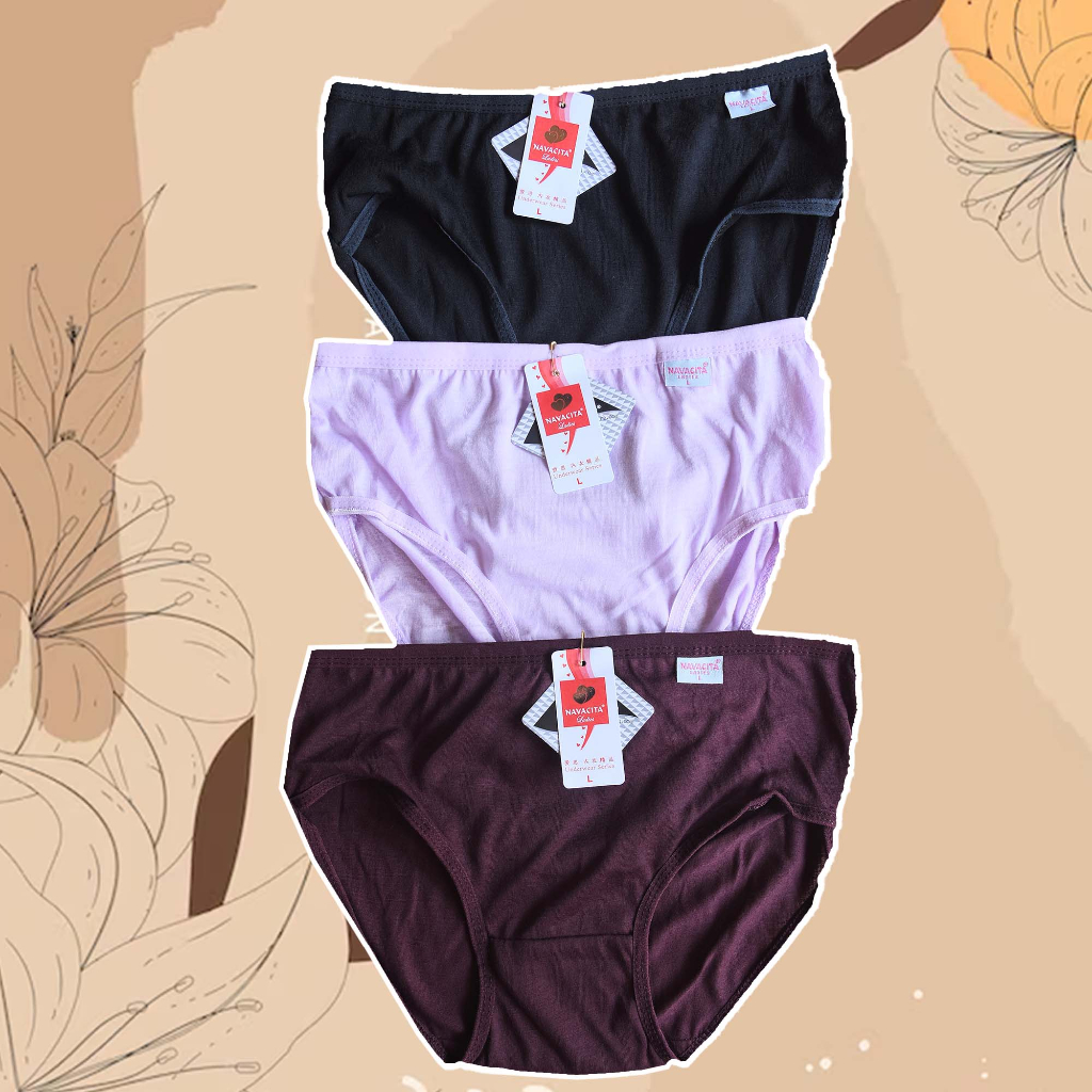 Celana Dalam Wanita Navacita Satuan - Underwear Wanita Navacita - CD Bahan Katun Halus Eceran