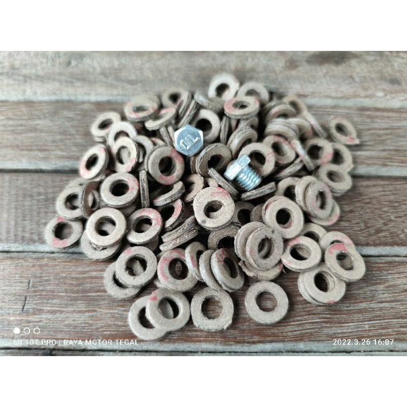 paking gasket perpak ring baut oli vespa